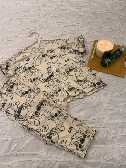 بيجامه قطن ليكرا